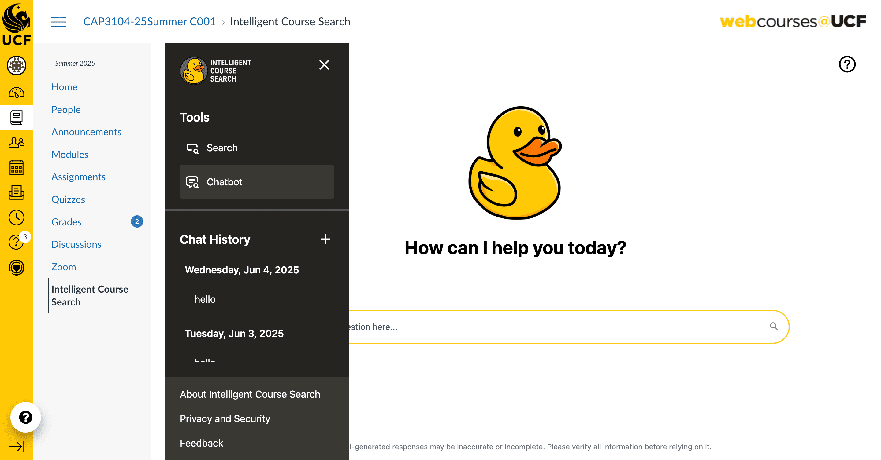 Final coded: ICS with overlay panel